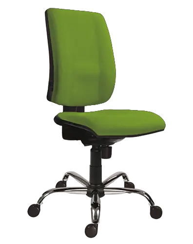 777 ASYN/CR křeslo kancelářské, látka BO BONDAI BN13 (7048) - látka trávově zelená